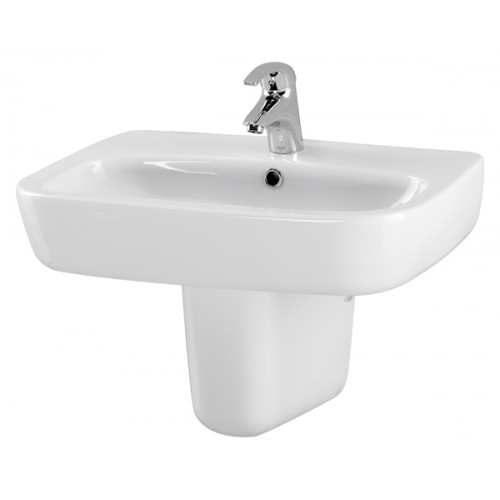 CERSANIT FACILE 60 umývadlo s otvorom K30-004 CERSANIT FACILE 60 umývadlo s otvorom K30-004