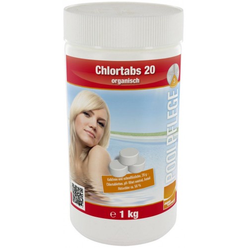 Chlórové tablety 20, Organické, 1 kg 070120