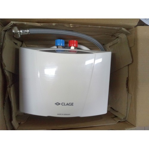 VÝPREDAJ CLAGE MCX 4 Malý prietokový ohrievač vody 4,4kW/230V POUŽITÉ