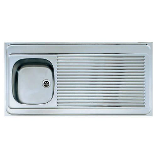 ALVEUS CLASSIC 90 satin celoplošný drez UNI, 120x60 cm, 1044591 ALVEUS CLASSIC 90 satin celoplošný drez UNI, 120x60 cm, 1044591