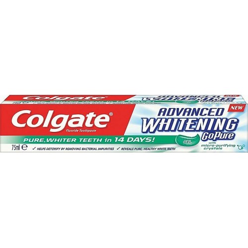 COLGATE Advanced Whitening Go Pure Zubná pasta 75 ml