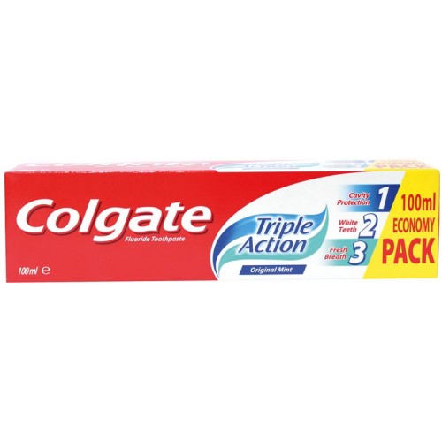 COLGATE Zubná pasta Triple Action 100 ml