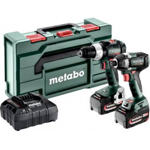 Metabo Combo Set 2.8.8 18V ( 602316890+602397840+18 V/2x5,2 Ah) metaBOX 68520000