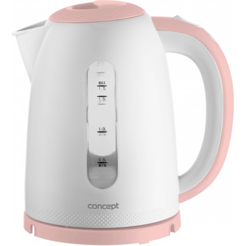 CONCEPT RK2332 Rýchlovarná kanvica plastová 1,7 l Palette, ružová rk2332 CONCEPT RK2332 Rýchlovarná kanvica plastová 1,7 l Palette, ružová rk2332