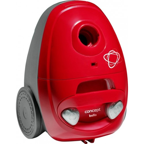 CONCEPT VP8350 BELLO vreckový vysávač 700 W, červená vp8350 CONCEPT VP8350 BELLO vreckový vysávač 700 W, červená vp8350