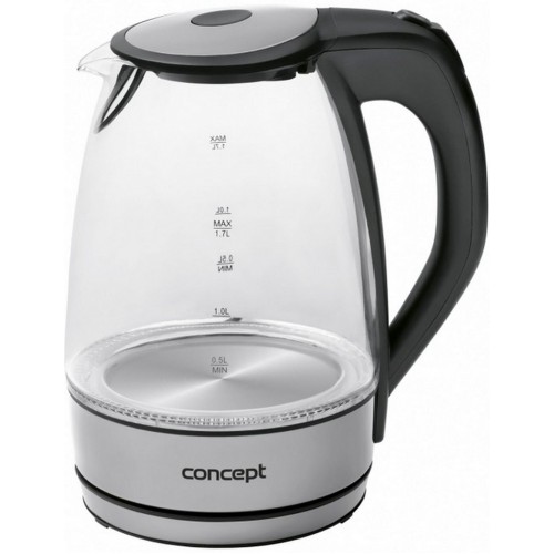 CONCEPT RK-4030 Rýchlovarná kanvica sklenená 1,7 l rk4030