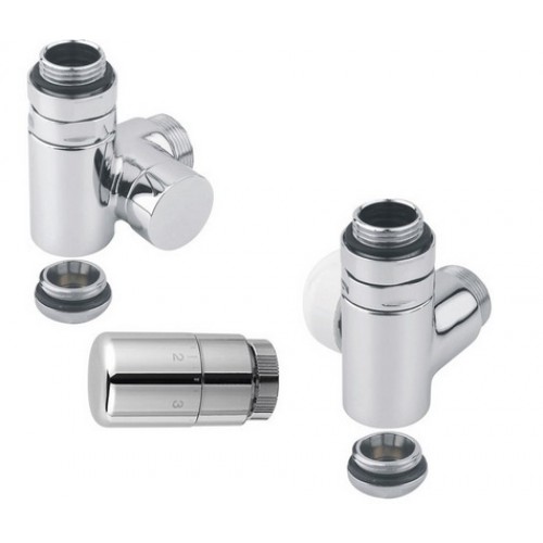 SAPHO LINA CP3022 CORNER COMBI pripojovacia sada ventilov termostatická, pravé prevedenie