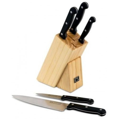 CS SOLINGEN Sada nožov v bloku 6 ks STAR CS-045791