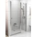 RAVAK CHROME CSD2-110 sprchové dvere, white + Transparent 0QVDC100Z1