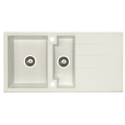 ALVEUS Cubo 70 drez Algranit, 980 x 500 mm, cream 1088565