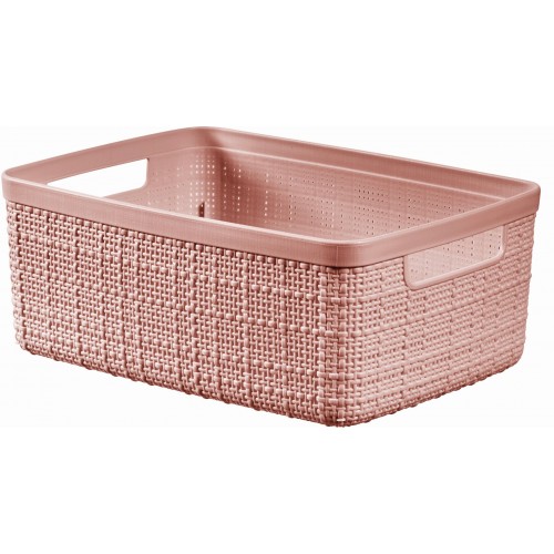 CURVER JUTE S 5L Košík 27 x 20 x 11 cm, ružový 01904-204