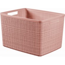 CURVER JUTE L 20L Košík 36 x 28 x 23 cm, ružový 01907-204