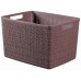 CURVER JUTE L 20L Košík 36 x 28 x 23 cm, hnedý 01907-J28