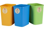 CURVER ECO Friendly 3x25L Set košov na triedený odpad (modrá, zelená, žltá) 02174-999