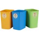 CURVER ECO Friendly 3x25L Set košov na triedený odpad (modrá, zelená, žltá) 02174-999