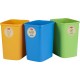 CURVER ECO Friendly 3x25L Set košov na triedený odpad (modrá, zelená, žltá) 02174-999