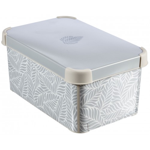 CURVER S box úložný dekoratívny 29,5 x 19,5 x 13,5 cm lístky 04710-F57