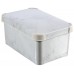 CURVER S box úložný dekoratívny 29,5 x 19,5 x 13,5 cm mramor 04710-M80