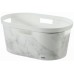 CURVER INFINITY 39L Kôš na čistú bielizeň 58,5 x 38,5 x 26,5 cm mramor 04762-M74