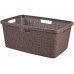 CURVER JUTE 46L Kôš na čistú bielizeň 59 x 39 x 26 cm, hnedý 08091-J28