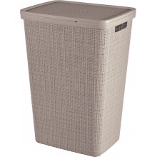 CURVER JUTE 58L Kôš na špinavú bielizeň 43 x 34 x 60 cm, taupe 08093-382