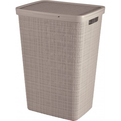CURVER JUTE 58L Kôš na špinavú bielizeň 43 x 34 x 60 cm, taupe 08093-382