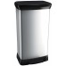 CURVER DECO BIN 50L Odpadkový kôš 39 x 29 x 73 cm strieborný 02162-582