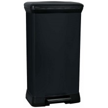 BAZÁR CURVER DECO BIN 50L Odpadkový kôš 39 x 29 x 73 cm čierny 02162-929 POŠKODENÝ!