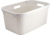 CURVER STYLE 45L Kôš na čistú bielizeň 59,2 x 38 x 27 cm, krémový 00708-885