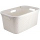 CURVER STYLE 45L Kôš na čistú bielizeň 59,2 x 38 x 27 cm, krémový 00708-885
