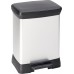 CURVER DECO BIN DUO 18L+10L Odpadkový kôš 29 x 39 x 50,5 cm strieborný 02165-582