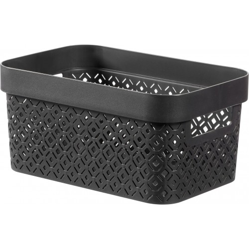 CURVER TERRAZZO S 4,5L Úložný box 26 x 18 x 12 cm čierny 01879-B79