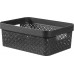 CURVER TERRAZZO M 11L Úložný box 36 x 27 x 14 cm čierny 01880-B79