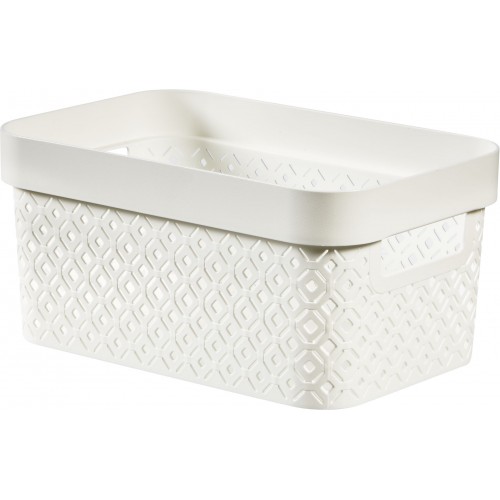 CURVER TERRAZZO S 4,5L Úložný box 26 x 18 x 12 cm biely 01879-W36