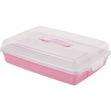 CURVER PARTY BOX s poklopom 45 x 29,5 x 11,1 cm ružový 00415-X51