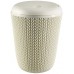CURVER KNIT 7L Kúpeľňový kôš krémový 00777-X64