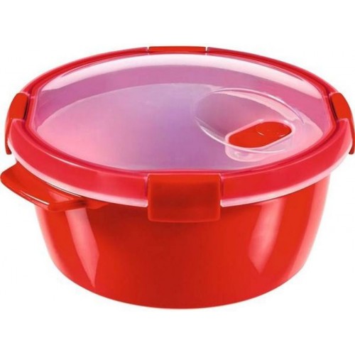 CURVER MICRO-WAVE 1,6L dóza 22x11cm červená 00943-472 CURVER MICRO-WAVE 1,6L dóza 22x11cm červená 00943-472