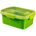 CURVER SMART TO GO 1,2L dóza s príborom, mištičkou a táckou 20x15x9cm zelená 00947-Y32
