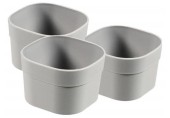 CURVER INFINITY DIVIDER XS set 3 organizátorov do zásuvky 8 x 8 x 5 cm sivá 01722-099