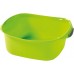 CURVER umývadlo štvorec 10 l, zelená 02337-590