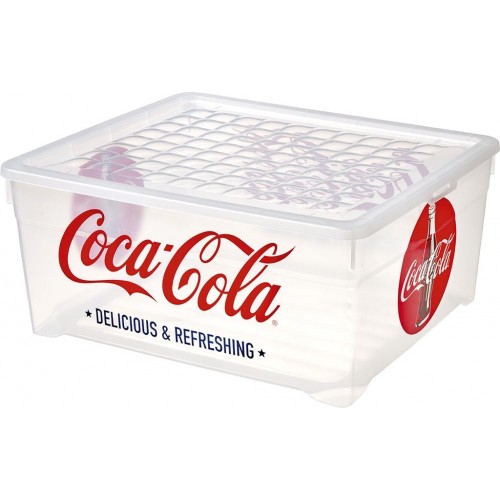 CURVER COCA-COLA úložný box 18,5 L transparentný 03002-C57 CURVER COCA-COLA úložný box 18,5 L transparentný 03002-C57