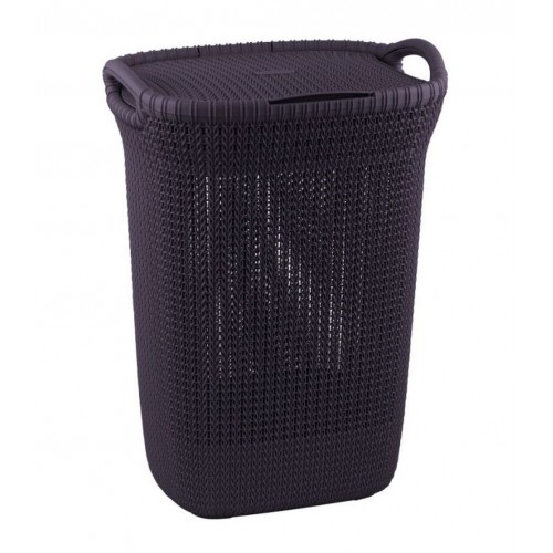 CURVER KNIT kôš na špinavé prádlo 57L fialový 03676-X66 CURVER KNIT kôš na špinavé prádlo 57L fialový 03676-X66