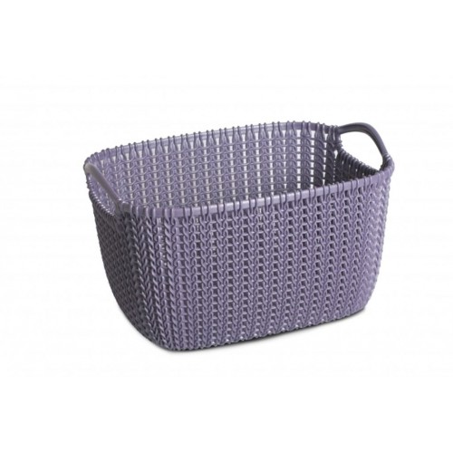 CURVER KNIT S košík 8l fialový 03674-X66 CURVER KNIT S košík 8l fialový 03674-X66