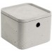 CURVER BETON XS 3L úložný box s vekom 17x17x13cm 04775-021
