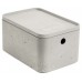 CURVER BETON S 4L úložný box s vekom 25x17x13cm 04776-021