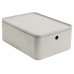 CURVER BETON M 8L úložný box s vekom 34x25x13cm 04777-021