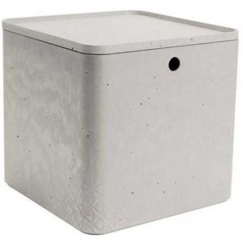 CURVER BETON XL 18L úložný box s vekom 28x28x27cm 04779-021