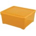 CURVER úložný box, 17 x 40 x 34 cm, 18 l, transparentná oranžová, 03002-250