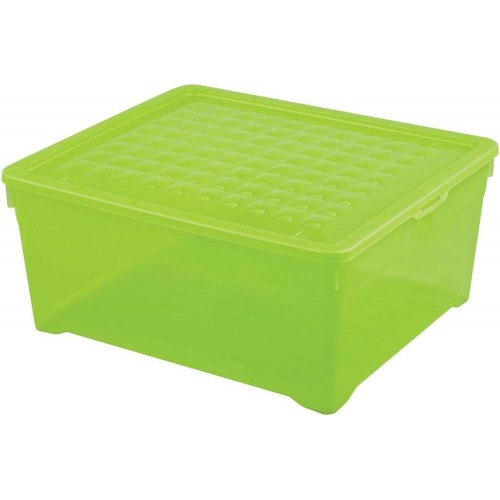 CURVER úložný box, 17 x 40 x 34 cm, 18 l, transparentná zelená, 03002-512