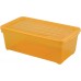 CURVER úložný box, 13 x 34 x 20 cm, 5,7 l, transparentná oranžová, 03003-250